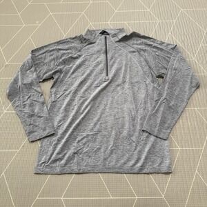 Lululemon Metal Vent Tech 1/2 Zip‎ 2.0 Size XL Slate Gray LM3BL8S